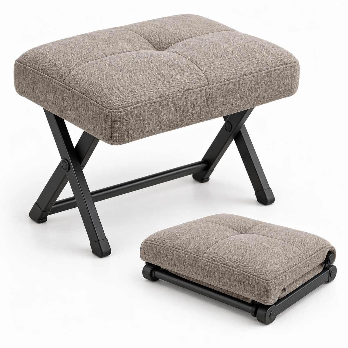 CozyStep Folding Foot Rest — hero view